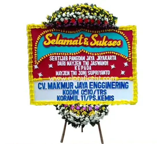 Karangan Bunga kestalan